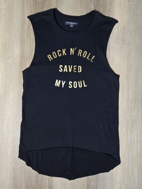 Cult of Individuality Black Crewneck Tank
